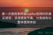 第一次使用茶杯狐cupfox官网时的真实感受：资源更新节奏、分类结构与整体使用体验