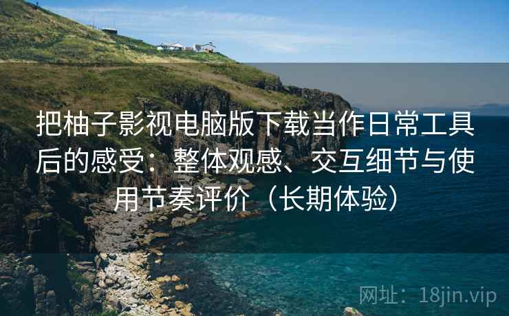 把柚子影视电脑版下载当作日常工具后的感受：整体观感、交互细节与使用节奏评价（长期体验）